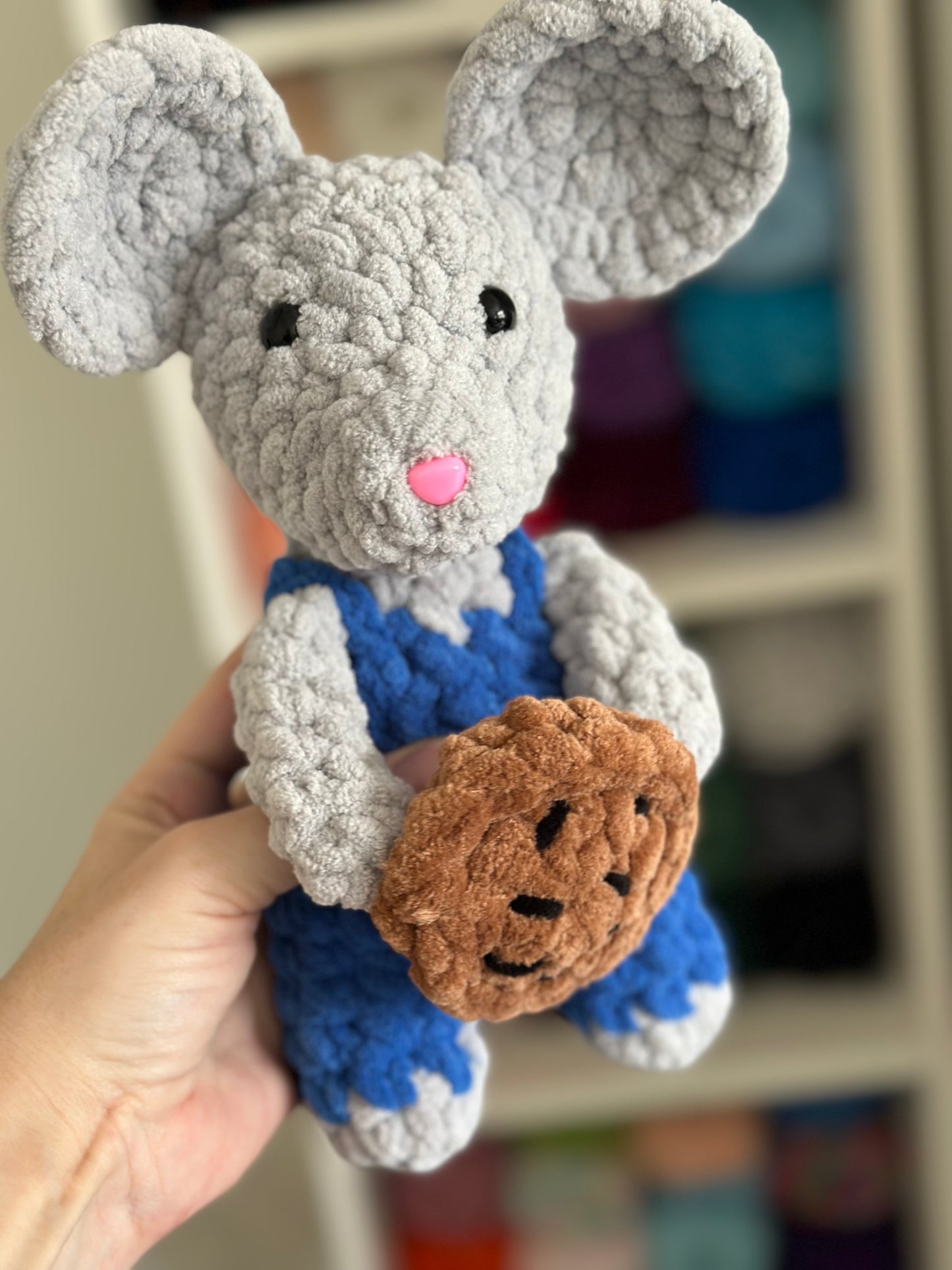 Mouse with cookie