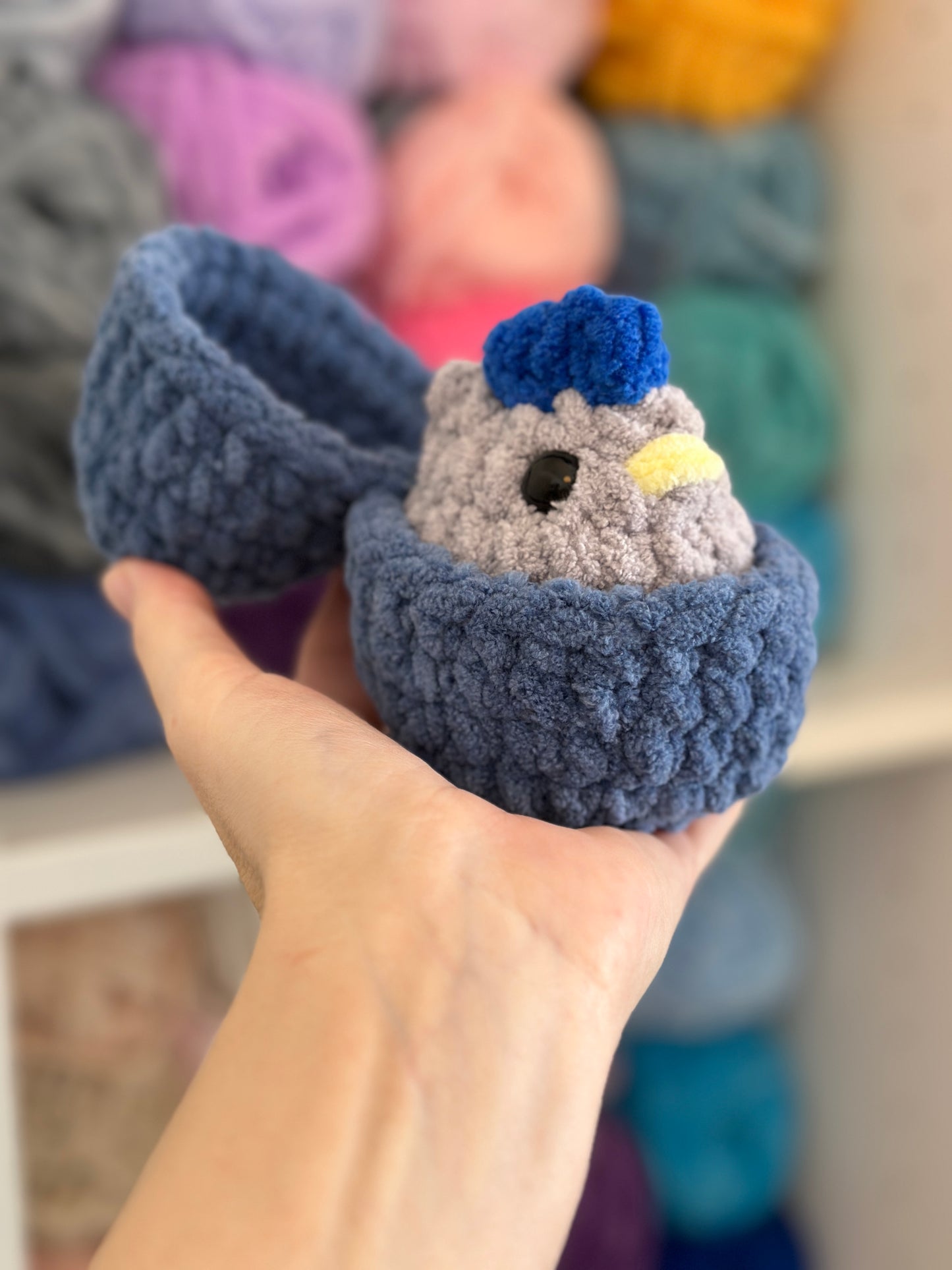 Chick in an egg