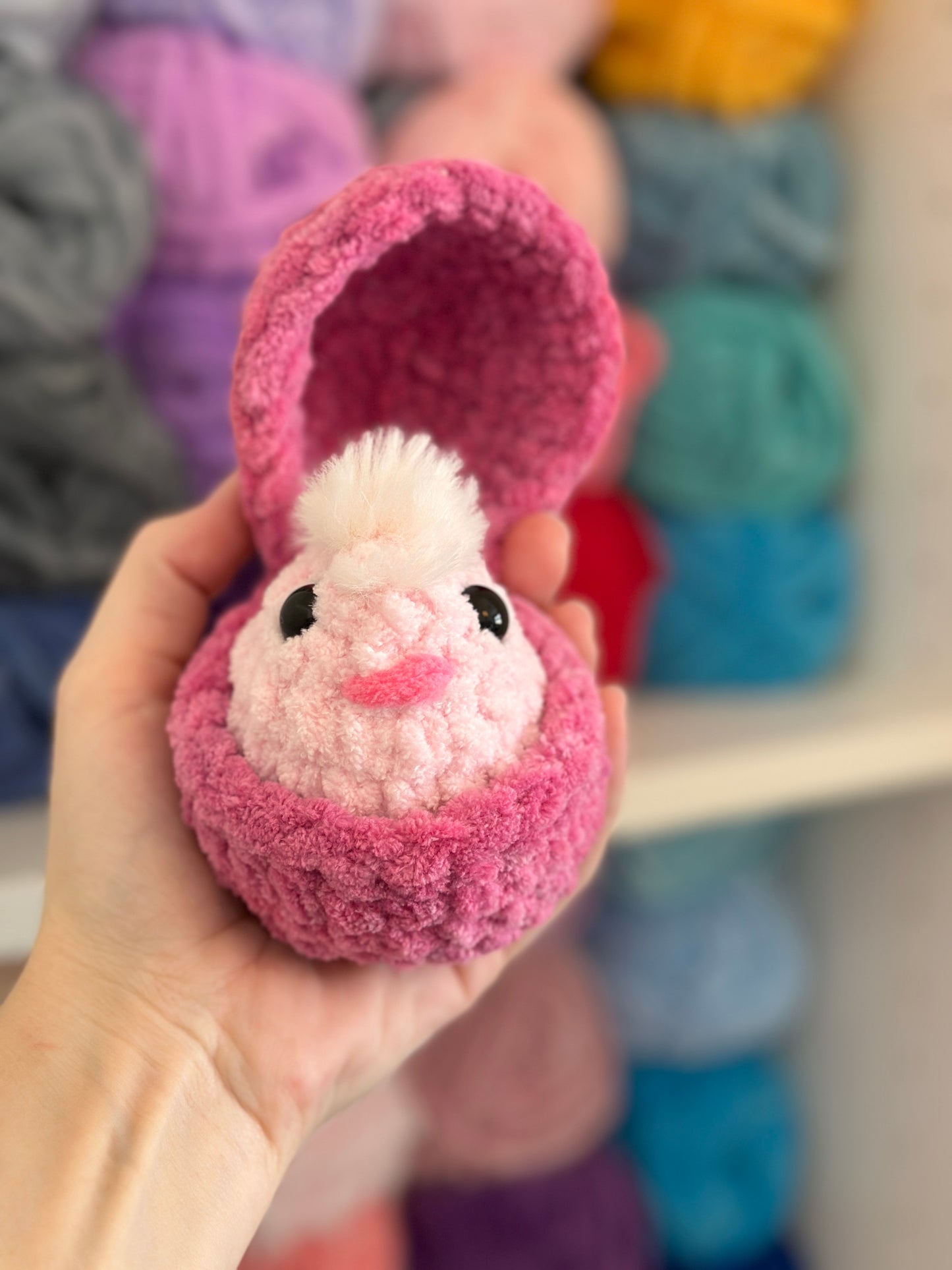Chick in an egg