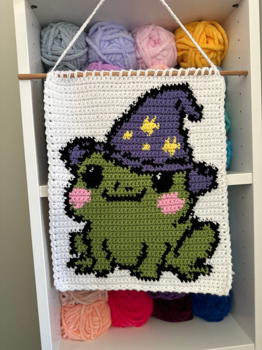 Wizard Frog Wall Hanging