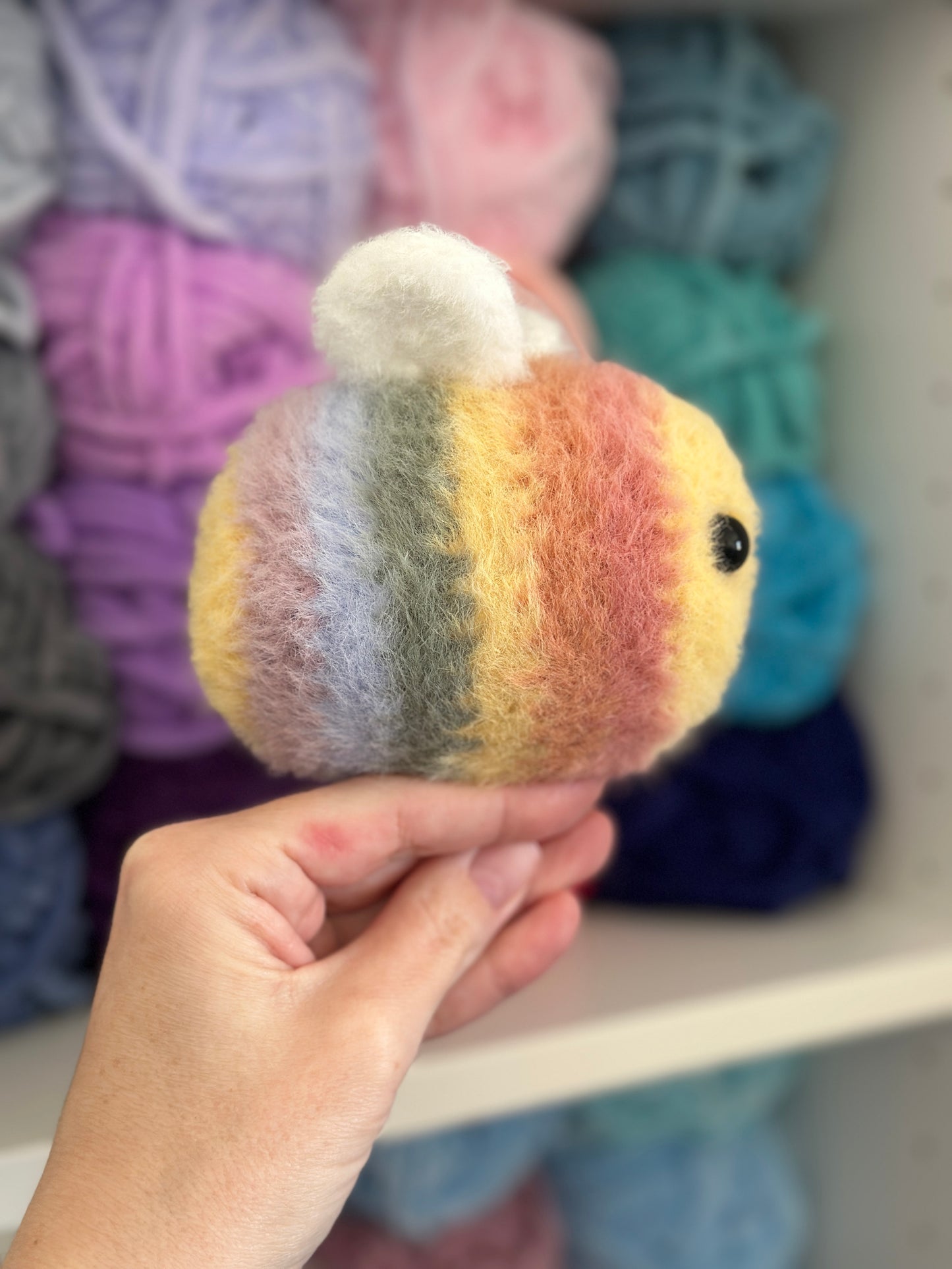 Fuzzy Rainbow Bee